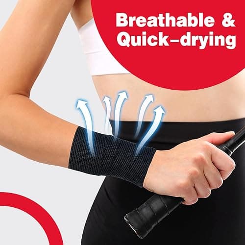 AZEN 40 Pack Self Adhesive Bandage Wrap Black, 2" X 5 Yards Black Athletic Tape, Vet Wrap, Tattoo Grip Tape Wrap，Ankle Tape, Cohesive Bandage Wrap thumbnail 5