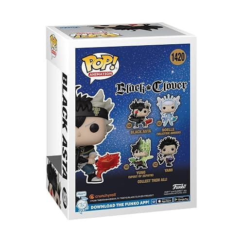 Funko POP! Animation: Black Clover - Asta - Collectable Vinyl Figure - Gift Idea - Official Merchandise - for Kids & Adults - Anime Fans - Model Figure for Collectors and Display thumbnail 3