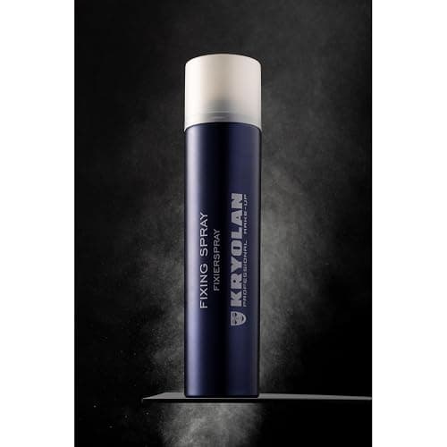 Kryolan Spray fissante 300 ml – Spray fissante professionale per un trucco a lunga tenuta, resistente all'acqua e alle sbavature – Perfetto per professionisti e appassionati di trucco thumbnail 4