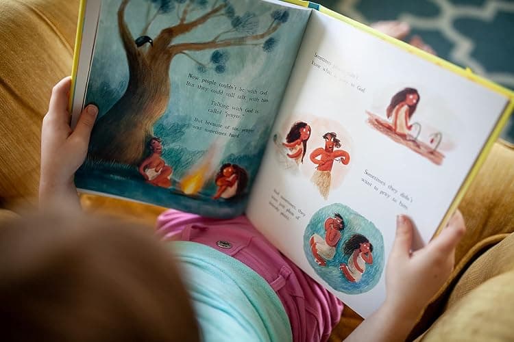 Any Time, Any Place, Any Prayer Storybook: A True Story of How You Can Talk With God (Illustrated Bible book to gift kids ages 3-6 and help them to pray) (Tales That Tell the Truth) thumbnail 6