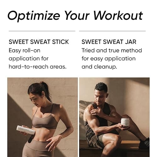 Sports Research Sweet Sweat Workout Enhancer Gel to Maximize Your Exercise & Sweat Faster - 6.4oz Stick thumbnail 6