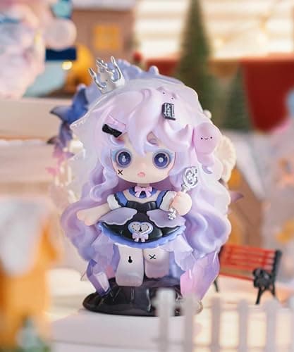 CALEMBOU Anime Blind Box, Cute Keeno Miracle Feast Series Chibi PVC Figure, Decorative Desktop Ornament for Display, Collectible Anime Figure for Birthday Christmas, Random 1 Box thumbnail 5