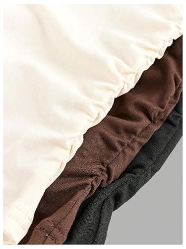 SOLY HUX Girl's Tank Tops 3 Packs Cute Ruched Spaghetti Strap Camisole Slim Fit Undershirts thumbnail 5