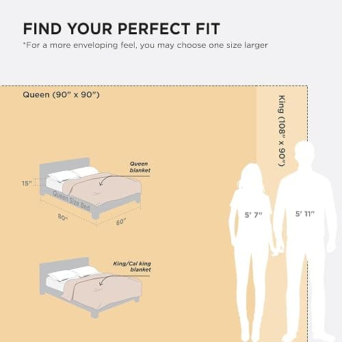 Bedsure GentleSoft Fleece Blanket Queen Size for Bed - Super Soft & Cozy, Fluffy Blankets for Women & Girls, Ideal for Sofa & Couch, Cream, 90x90 Inches thumbnail 3