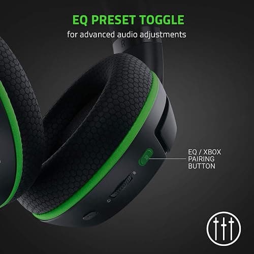 Wireless Xbox Gaming Headset: Razer Kaira Pro with Titanium Drivers & Supercardioid Mic - Black thumbnail 6