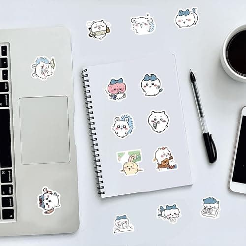 50Pcs Kawaii Chiikawa Sticker for Kids, Cute Cartoon Waterproof Vinyl Stickers for Adult Teen Girl Student Water Bottle, Laptop, Phone, Computer, Guitar, Notebook, Skateboard, Travel Case, Scrapbook thumbnail 6