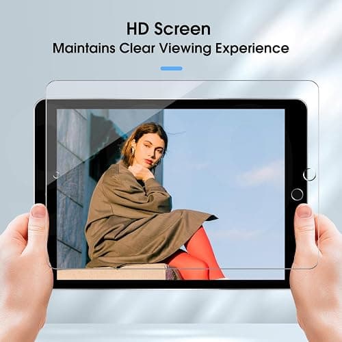 Qularlans 2 Pack Screen Protector for iPad 11th Generation A16 2025 11 Inch/iPad 10th Generation 2022 10.9 Inch, 9H Hardness Tempered Glass Ultra Sensitive Apple Pencil Compatible thumbnail 6
