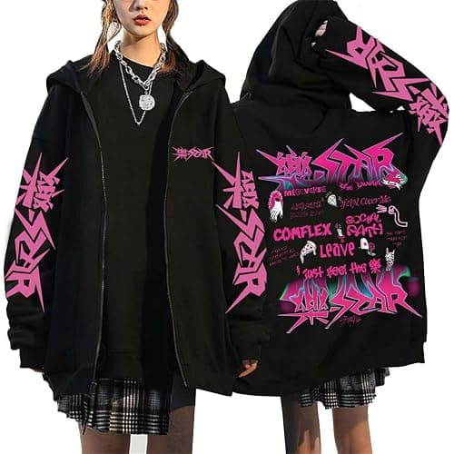 SKZ Hoodie New Album Concert Zip Up Hoodie Jacket Long Sleeve SKZ Merch Costume Pop Fan Sweatshirts Y2K Clothes with Pocket - Image 1