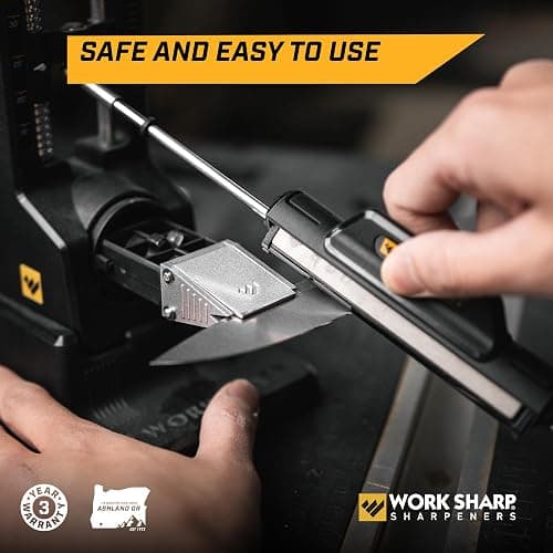 Work Sharp Precision Adjust Elite Knife Sharpener - Fixed Angle Sharpening System for Kitchen & Pocket Knives - Professional Guided Knife Sharpening Tool thumbnail 3