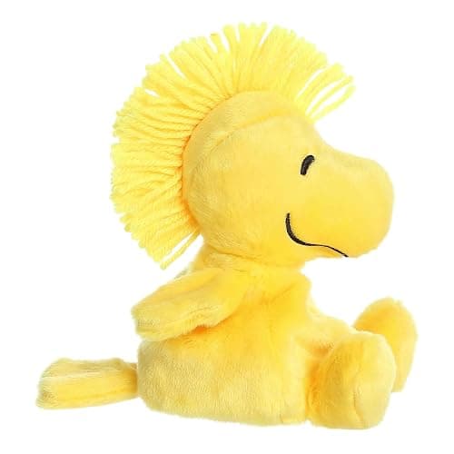 Aurora Peanuts Palm Pals 5.5" Woodstock Adorable Plush | Character-accurate styling with soft huggable appeal for fans of all ages thumbnail 3