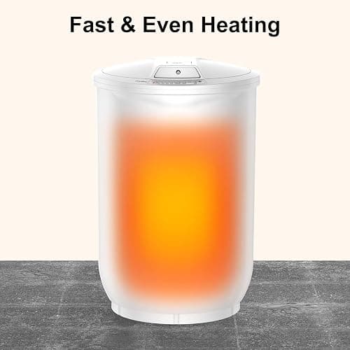 Trydow Ultra Large Capacity Towel Warmer Bucket, Rapid Heating with Timer, One-Button Control, Safety Lock, Perfect for Home and Spa thumbnail 6