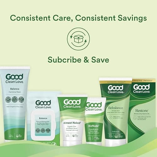 Good Clean Love Balance Feminine Wash, pH-Balanced Vaginal Moisturizer Cleanser for Women with Natural Ingredients, Gentle Cleansing Feminine Care Product, Reduces Vaginal Dryness & Odor, 8 Oz thumbnail 6
