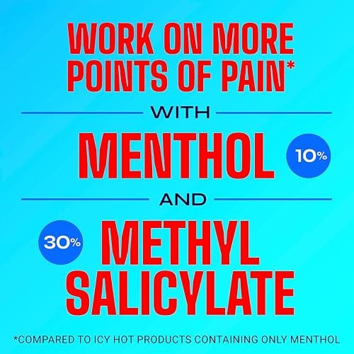 Icy Hot Original Pain Relief Cream, Fast-Acting Pain Relief with Menthol 10% and Methyl Salicylate 30%, Ice and Heat Contrast Therapy for Backaches, Joints, Muscle Strains and Arthritis, 3 oz thumbnail 5