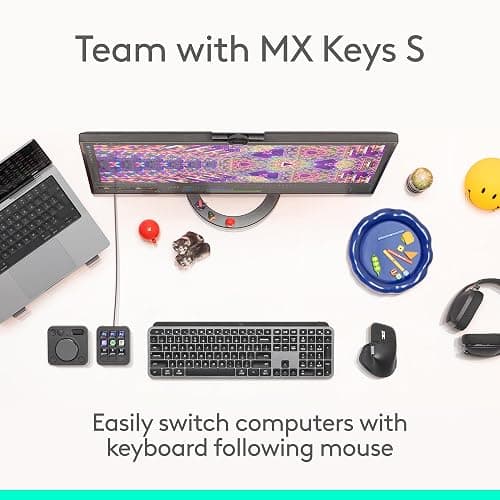 Logitech MX Master 4, Ergonomic Wireless Mouse with Advanced Performance Haptic Feedback, Ultra-Fast Scrolling, USB-C Charging, Bluetooth, Windows, MacOS - Graphite thumbnail 7