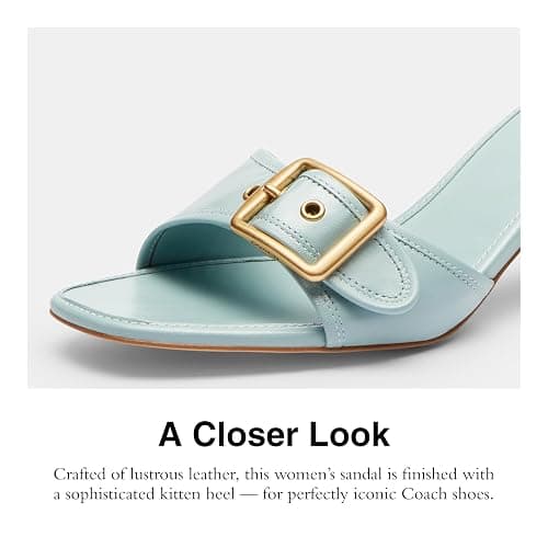 Coach Margot Sandals in Signature Jacquard thumbnail 4