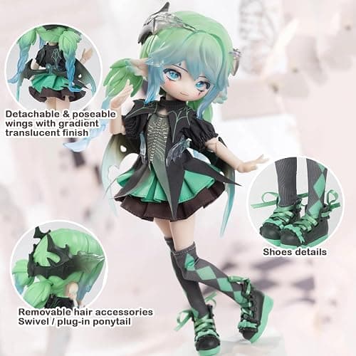 BEEMAI Luluya Symphonic Poem Series Single Box (Contains 1 Figure), 1/8 BJD Blind Box Cute Figures Collectibles Birthday Gift thumbnail 8
