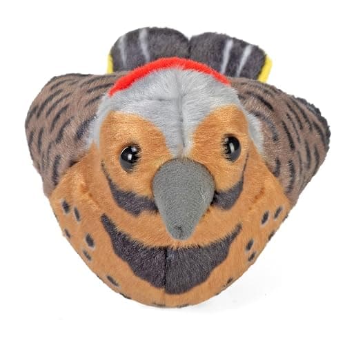 Wild Republic Audubon Northern FlickerPlush with Authentic Bird Sound, Stuffed Animal Toys for Kids and Birders thumbnail 3