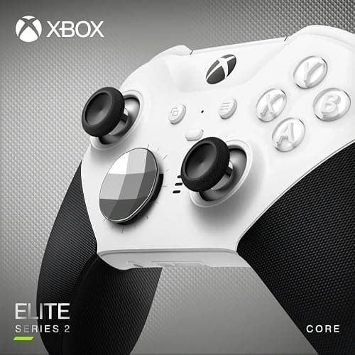 Xbox Elite Series 2 Core Wireless Gaming Controller – White Series X|S, One, Windows PC, Android, and iOS thumbnail 7