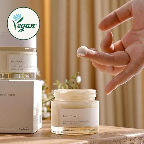 Bean Face Moisturiser for Dry Skin + Bean Essence, Smoothing Face Serum for Healthy Glow, Ferment Hydration + Barrier Support, Korean Skincare Sets for Rough Skin Solution thumbnail 9