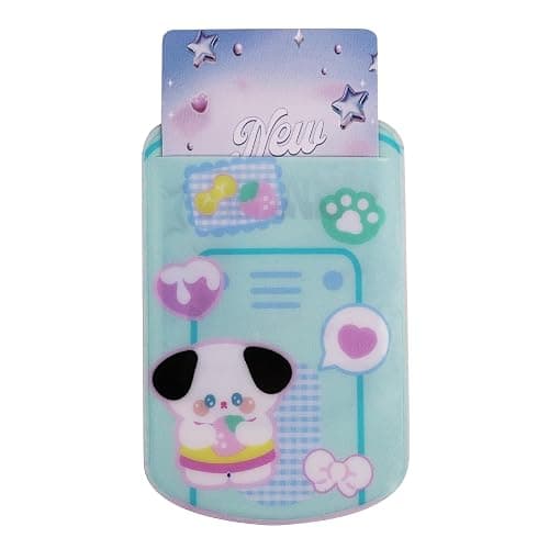 Kpop Photocard Holder with Keychain Cute Pendant 3 inch Idol Album Photo Card Sleeves ID Bus Bank Credit Card Protector for Student Kpop Fan (Green) thumbnail 4