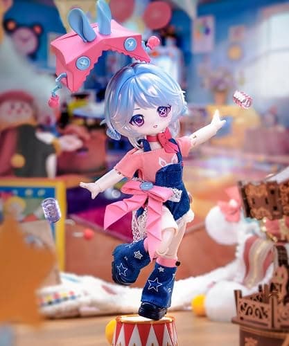 CALEMBOU BJD Blind Box, Bunny Dream Box Series 1/8 Ball Jointed Doll, Articulated Dress Up Doll for Display with Joints, Collectible Action Figure for Birthday, Random 1 Box thumbnail 7