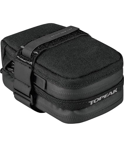 Topeak Elementa Gearbag, Bicycle Saddle Bag with Tools, Black - Image 1
