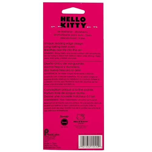 Hello Kitty Air Freshener - Strawberry Scent - 2 Pack thumbnail 2