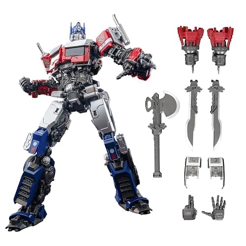 YOLOPARK Optimus Prime Transformers Toys Rise of The Beasts Action Figures,7.87 Inch Highly Articulated Transformer Toys for Kids Ages 8 and Up,No Converting - Image 1