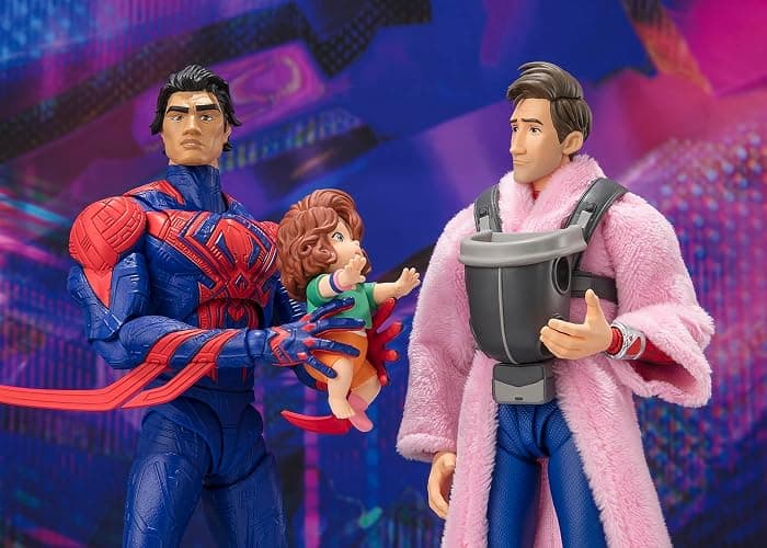 TAMASHII NATIONS - Spider-Man: Across The Spider-Verse - Peter B. Parker & MayDay Parker S.H.Figuarts Action Figure thumbnail 13