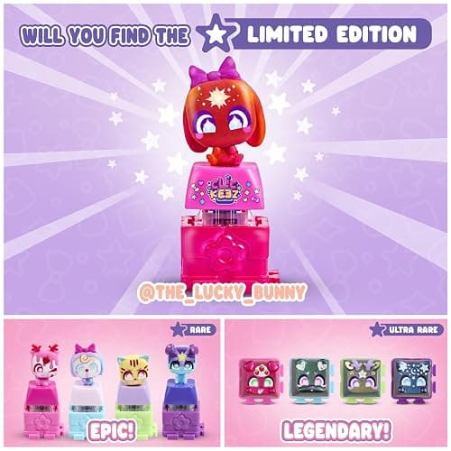 Clickeez: Multipack | Includes 5 Clickable Keyboard Collectibles! | 70 Characters to Find, Cute Themes & Rare Surprises | Girls Gifts and Collectables Ages 6+ thumbnail 6