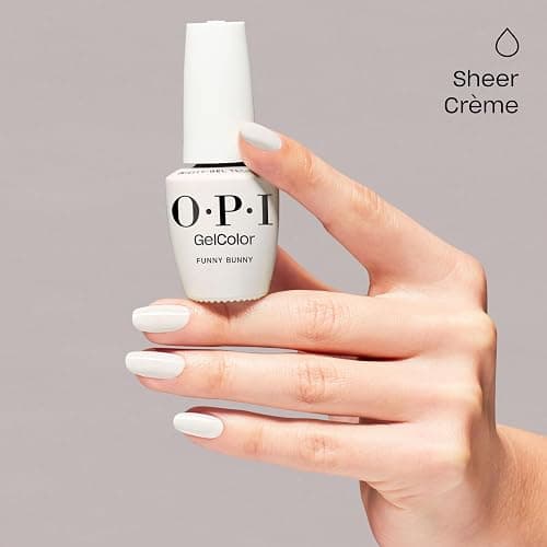 OPI GelColor LED Cure Gel Nail Polish | White, Gray & Black Shades | Salon-Quality Shine, Long-Lasting Wear | Easily Soak Off Removal | Vegan & HEMA Free | 0.5 Fl Oz thumbnail 4