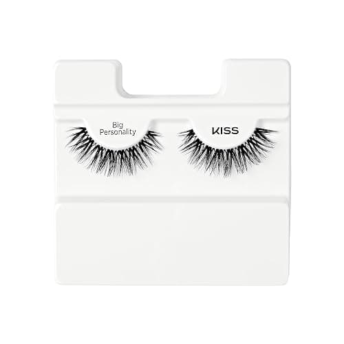KISS My Lash But Bolder, False Eyelashes, 'Big Personality', 14mm, Includes 1 Pair, Easy to Apply, Reusable Lash Clusters thumbnail 8