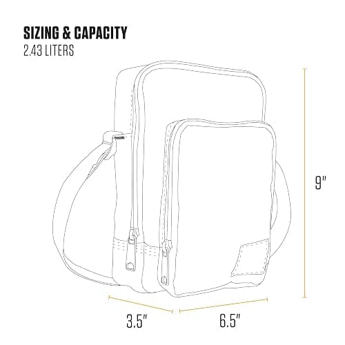 Carhartt Crossbody Zip Bag, Durable, Adjustable Crossbody Bag with Zipper Closure for Men and Women thumbnail 5