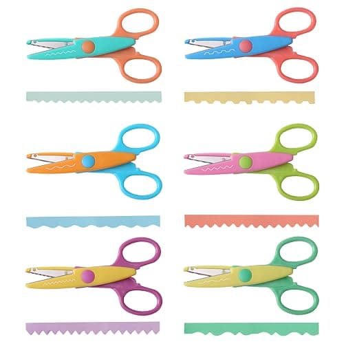 Mr. Pen- Craft Scissors Decorative Edge, 6 Pack, Zig Zag Scissors for Crafting thumbnail 9