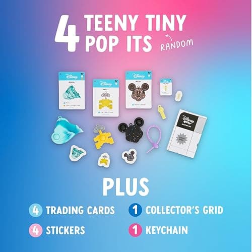Pop It! Pets - Disney Edition - Mystery Pets Collectable Pouches - 4 New Pets in Each Bag - 14 Total Surprises Per Pouch thumbnail 3