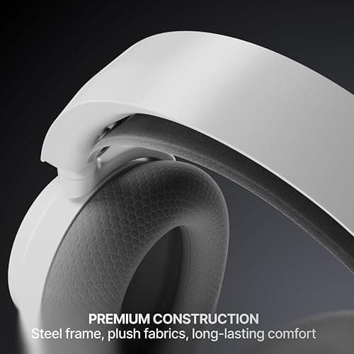 SteelSeries Arctis Nova 7 Wireless Gen 2 Gaming Headset - Real-Time App Control, 50+ HR Play, Neodymium Drivers, Mix 2.4GHz/Bluetooth, PC, PS5, PS4, Switch 1/2, Mobile - White thumbnail 8