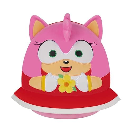 Squishmallows Original 14in “Sonic The Hedgehog” Amy Rose Holding Flowers Plush (Large) - Image 1