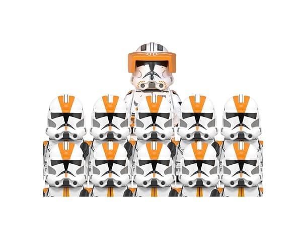 212th Clone Troopers 11pcs Clone Troopers Army figs Set Battle Pack with Accessories - Image 1