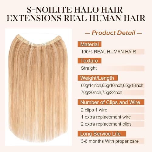 Halo Hair Extensions thumbnail 6