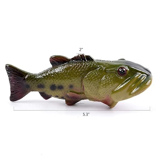 HYYF Bass Fish Bottle Opener, Beer Bottle Opener,Creative,Resin,Green thumbnail 2