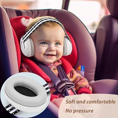 Baby Ear Protection, Noise Cancelling Headphones for Babies and Toddlers Up to 36 Months thumbnail 3