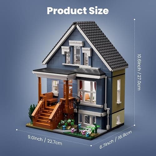 Shame House Building Blocks, Gallagher House TV Series Frank Fiona Creative Toys Set Compatible with Lego, Gift Decor for Fans 18+ Adult(1058 PCS) thumbnail 3