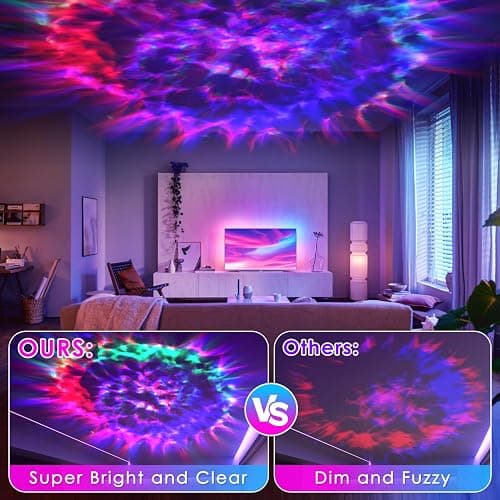 Galaxy Projector for Bedroom, Galaxy Light Projector with 41 Lighting Modes, Starry Nebula Ceiling Night Light with Timer and Remote, Room Decor, for Christmas, Birthdays thumbnail 7