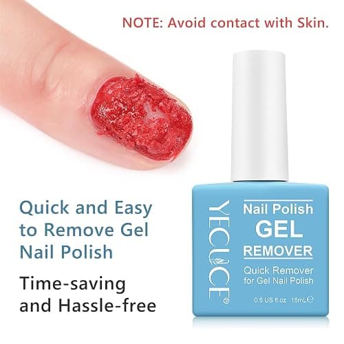 Gel Nail Polish Remover, Gel Polish Remover for Nails, No Need for Foil, Quick & Easy Polish Remover In 3-5 Minutes, No Need Soaking Or Wrapping-15ml thumbnail 7