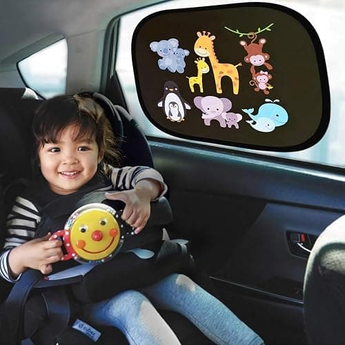 astarye Solar Protection Car SunShade Side Window Windscreen Roof Window for Children Adults Adsorption Electrostatic thumbnail 5