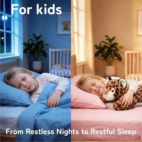 Niuniu Daddy Weighted Stuffed Animals, 25 in 5 lbs, Duck Calming Plush | Heavy sensory lap pad, lying body pillow for sleeping, machine wash, huggable toy, soothing gift for kids and adults thumbnail 3
