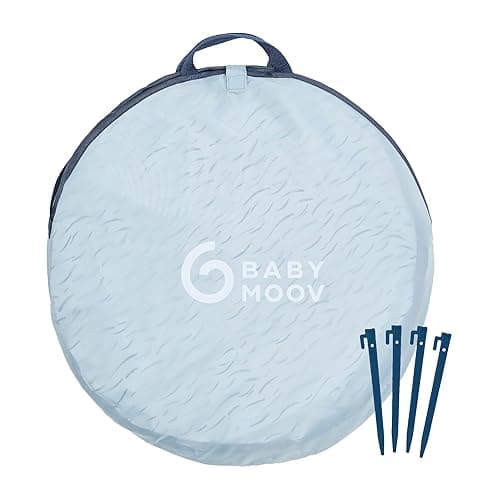 Babymoov Anti-UV Blue Waves Tent UPF 50+ Sun Protection with Pop Up System for Easy Use & Transport (Summer 2024 Edition) - Blue Waves thumbnail 8