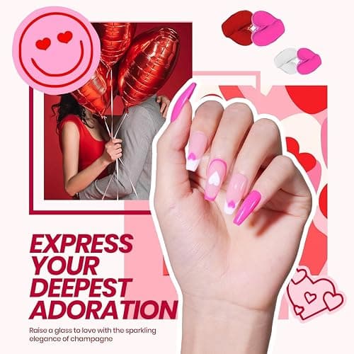 Beetles Gel Nail Polish Kit with U V Light, 68 Pcs Gel Nail Kit 35 Colors Emotional Spectrum with Base Matte&Glossy Top Coat Soak Off Nails Supplies Manicure Set Home Salon Gifts for Women Teen Girl thumbnail 2