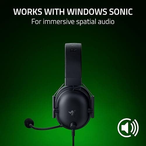 Razer BlackShark V2 X Xbox Gaming Headset: 50mm Drivers - Cardioid Mic - Lightweight - Comfortable, Noise Isolating Earcups - for Xbox Series X, Series S, PS5, PC, Switch via 3.5mm Audio Jack - Black thumbnail 6