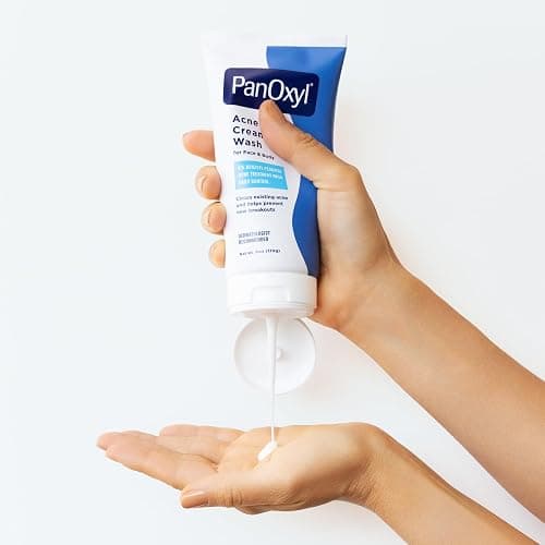 PanOxyl Antimicrobial Acne Creamy Wash, 4% Benzoyl Peroxide, 6 Ounce thumbnail 9